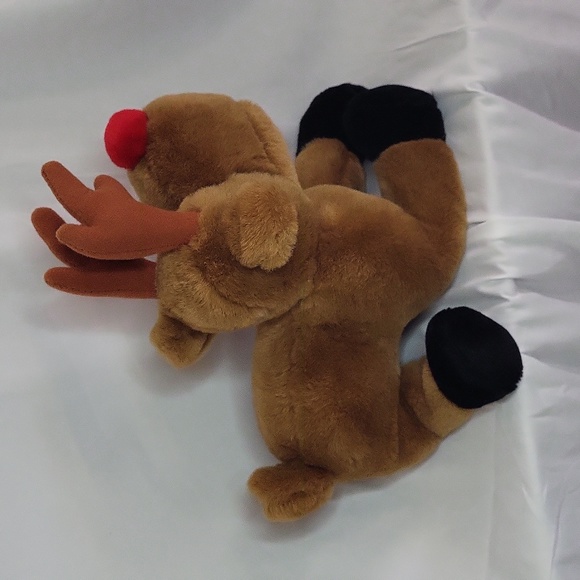 Rudolph the Red nose Reindeer Mary Meyers Vintage 1990s plush 12" - Picture 10 of 12
